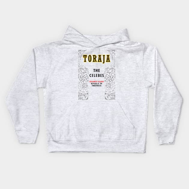 Toraja, Indonesia Kids Hoodie by dejava